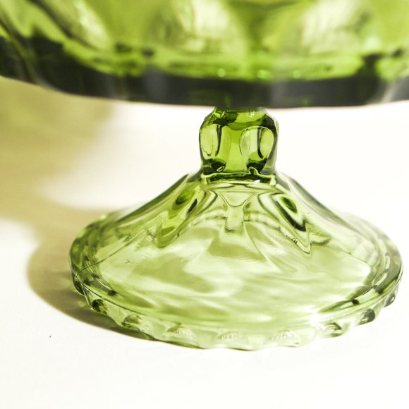 Vintage Thumbprint Fruit Pedestal - Picture 3 of 5